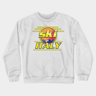 ski Italy 80s logo Crewneck Sweatshirt